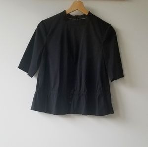 Anthropologie Ryden Peplum Blouse XS